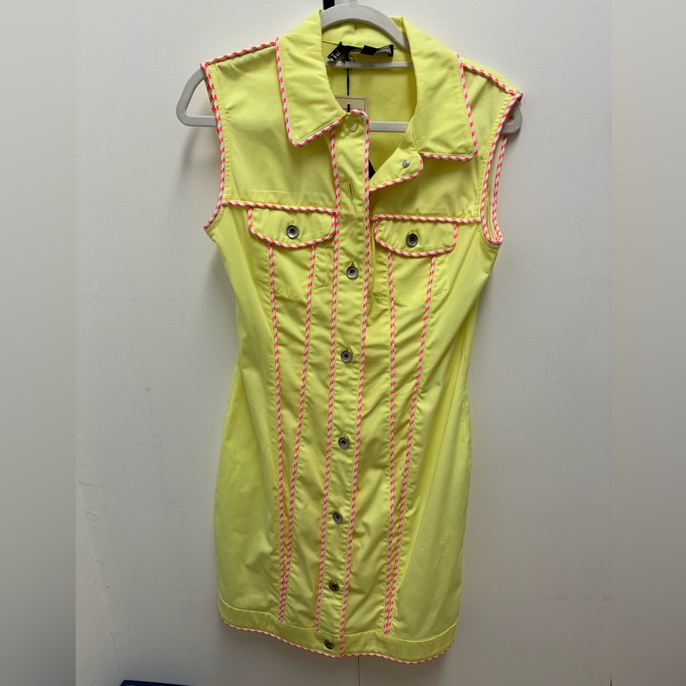 Moschino Yellow Summer Dress